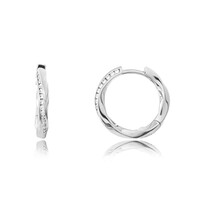 Boucles d'oreilles en platine et Diamant Flawless (F) (LUCENT DIAMONDS)