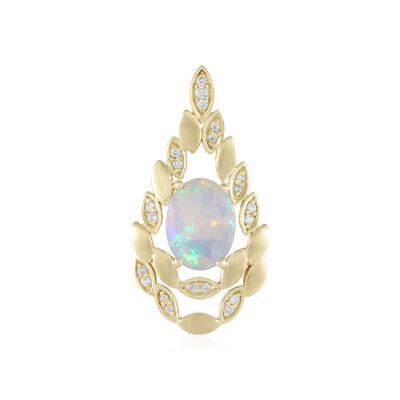 Pendentif en or et Opale Welo AAA (de Melo)