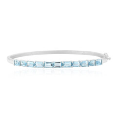 Bracelet en argent et Topaze bleu ciel