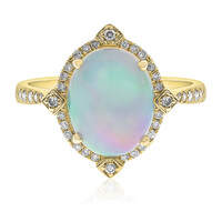Bague en or et Opale Welo AAA