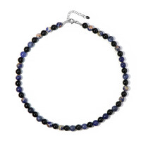 Collier en argent et Onyx noir