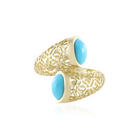 Bague en or et Turquoise Sleeping Beauty (Ornaments by de Melo)