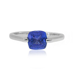 Bague en platine et Tanzanite AAA