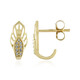 Boucles d'oreilles en or et Diamant I2 (H) (Ornaments by de Melo)