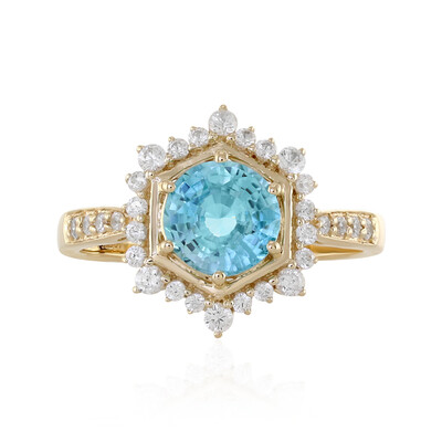 Bague en or et Zircon de Ratanakiri (Adela Gold)
