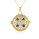 Collier en argent et Améthyste (Gems en Vogue)
