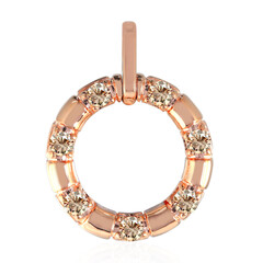 Pendentif en or et Diamant rose de France SI1 d'Argyle 