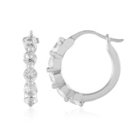 Boucles d'oreilles en argent et Zircon