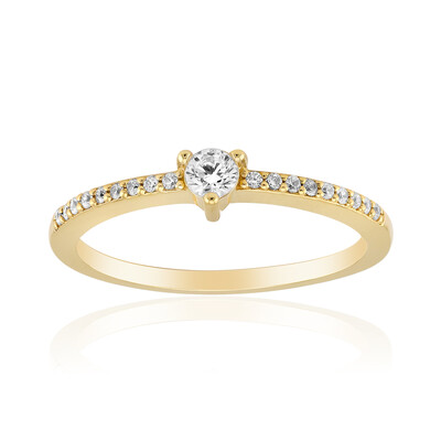 Bague en argent et Zircon