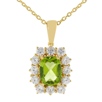 Collier en argent et Péridot