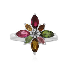 Bague en argent et Tourmaline
