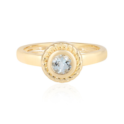 Bague en argent et Aigue-marine