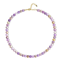 Collier en argent et Amétrine