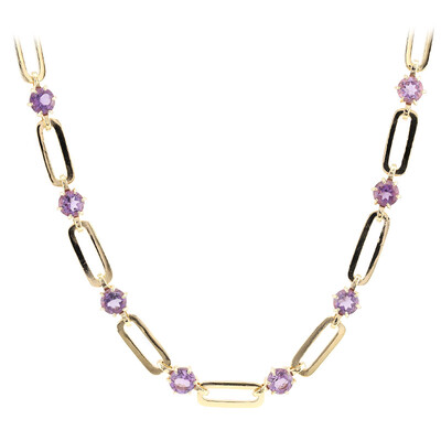 Collier en argent et Améthyste