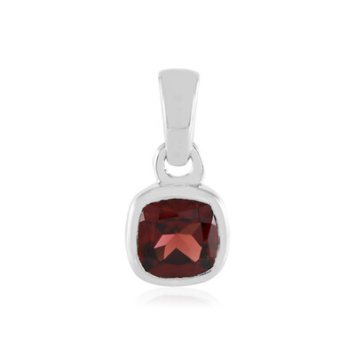 Pendentif en argent et Grenat du Mozambique