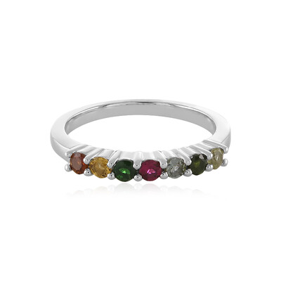 Bague en argent et Tourmaline