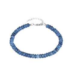 Bracelet en argent et Disthène