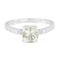Bague en argent et Orthose