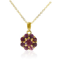 Collier en argent et Rubis