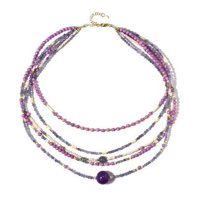 Collier en argent et Phosphosidérite (Riya)