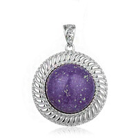 Pendentif en argent et Lépidolite