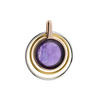 Pendentif en argent et Améthyste