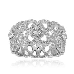 Bague en argent et Zircon