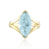 Bague en argent et Topaze bleu ciel (KM by Juwelo)