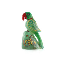 Figurine et Aventurine verte