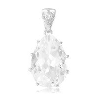 Pendentif en argent et Quartz Princier