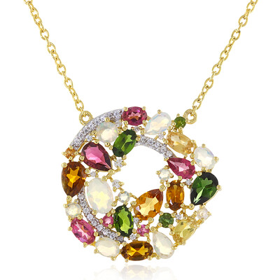 Collier en argent et Opale Welo