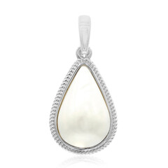 Pendentif en argent et Perle de Mabé (TPC)