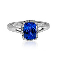 Bague en or et Tanzanite AAA (CIRARI)