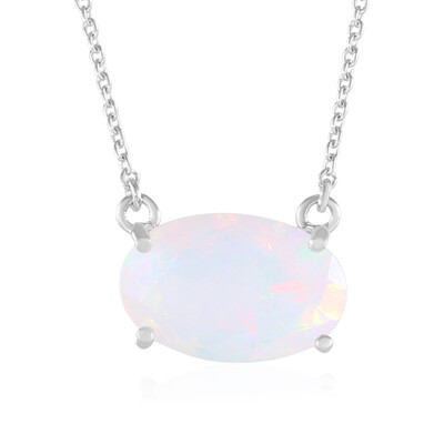 Collier en argent et Opale Welo AAA (de Melo)