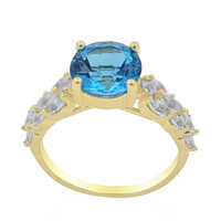 Bague en or et Topaze de Marambaia (de Melo)