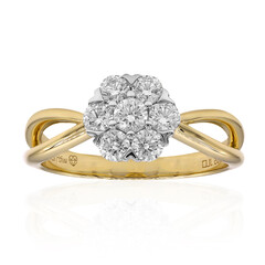 Bague en or et Diamant IF (D)