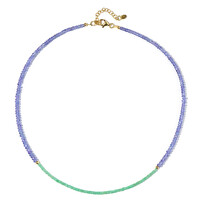 Collier en argent et Emeraude de Colombie