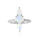 Bague en argent et Opale Welo (Adela Silber)