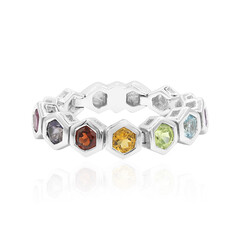 Bague en argent et Améthyste