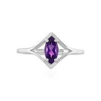 Bague en argent et Améthyste