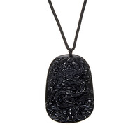Collier et Obsidienne