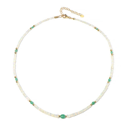 Collier en argent et Emeraude de Zambie