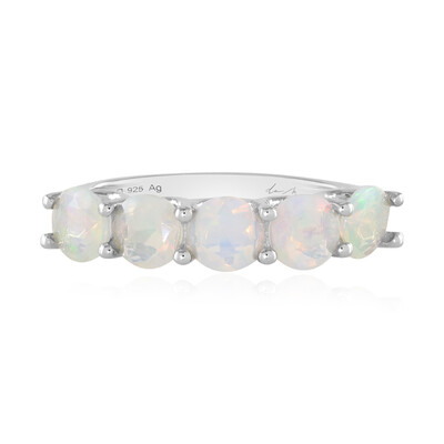 Bague en argent et Opale Welo (de Melo)