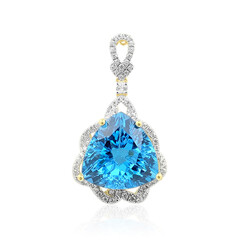 Pendentif en or et Topaze de Marambaia