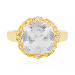 Bague en argent et Fluorite