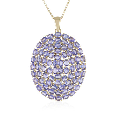 Collier en argent et Tanzanite