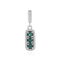 Pendentif en argent et Grandidierite