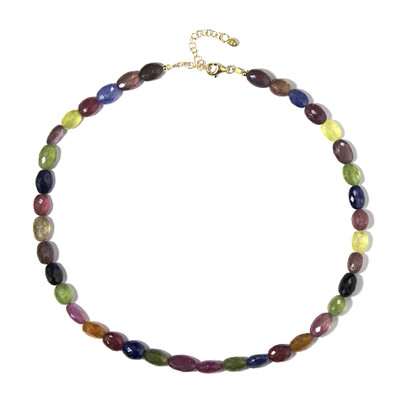Collier en argent et Saphir