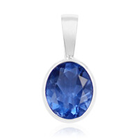 Pendentif en argent et Fluorite à couleur changeante