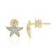 Boucles d'oreilles en or et Diamant VVS1 (G) (Annette)